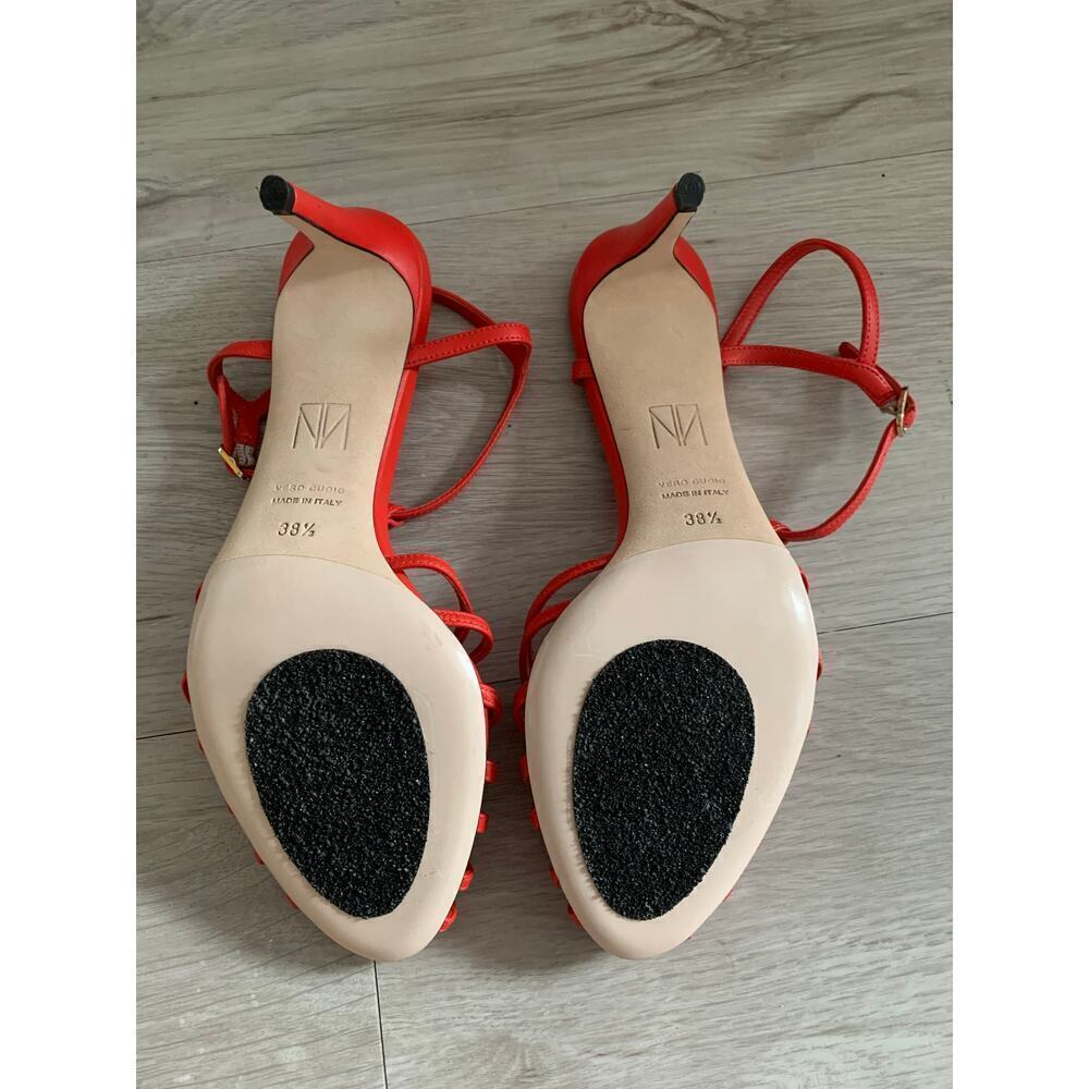 Tamara Mellon T-Strap Sandals Size 38.5 - Picture 4 of 5